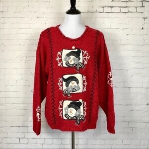 MANDELA Bay Snowman Christmas Sweater